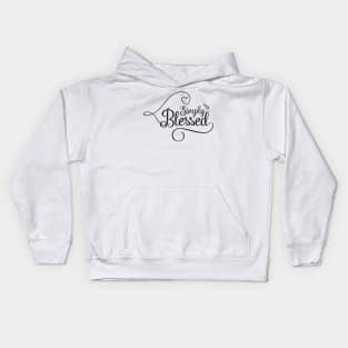 Simply Blessed Kids Hoodie